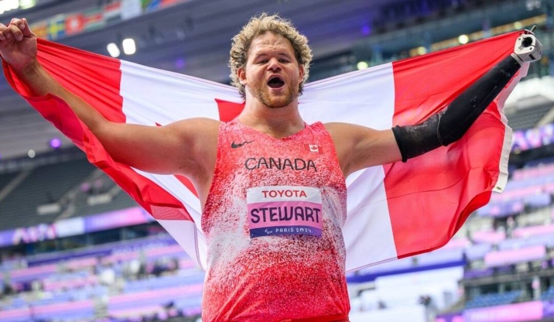 Greg Stewart deux fois médaillé d’or aux jeux paralympiques